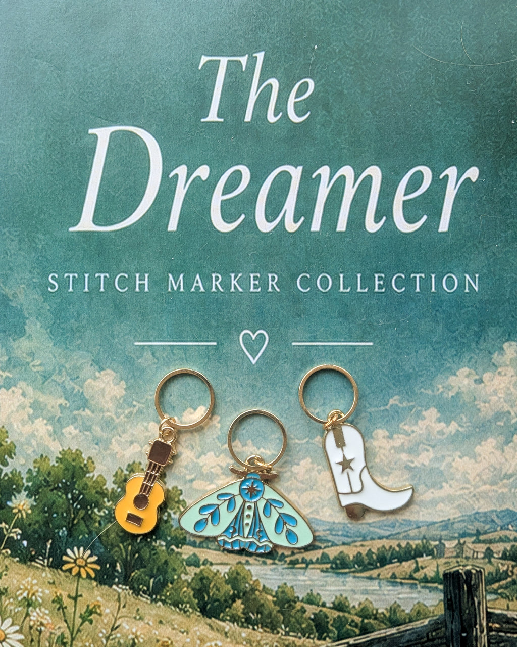 The Dreamer stitch marker set