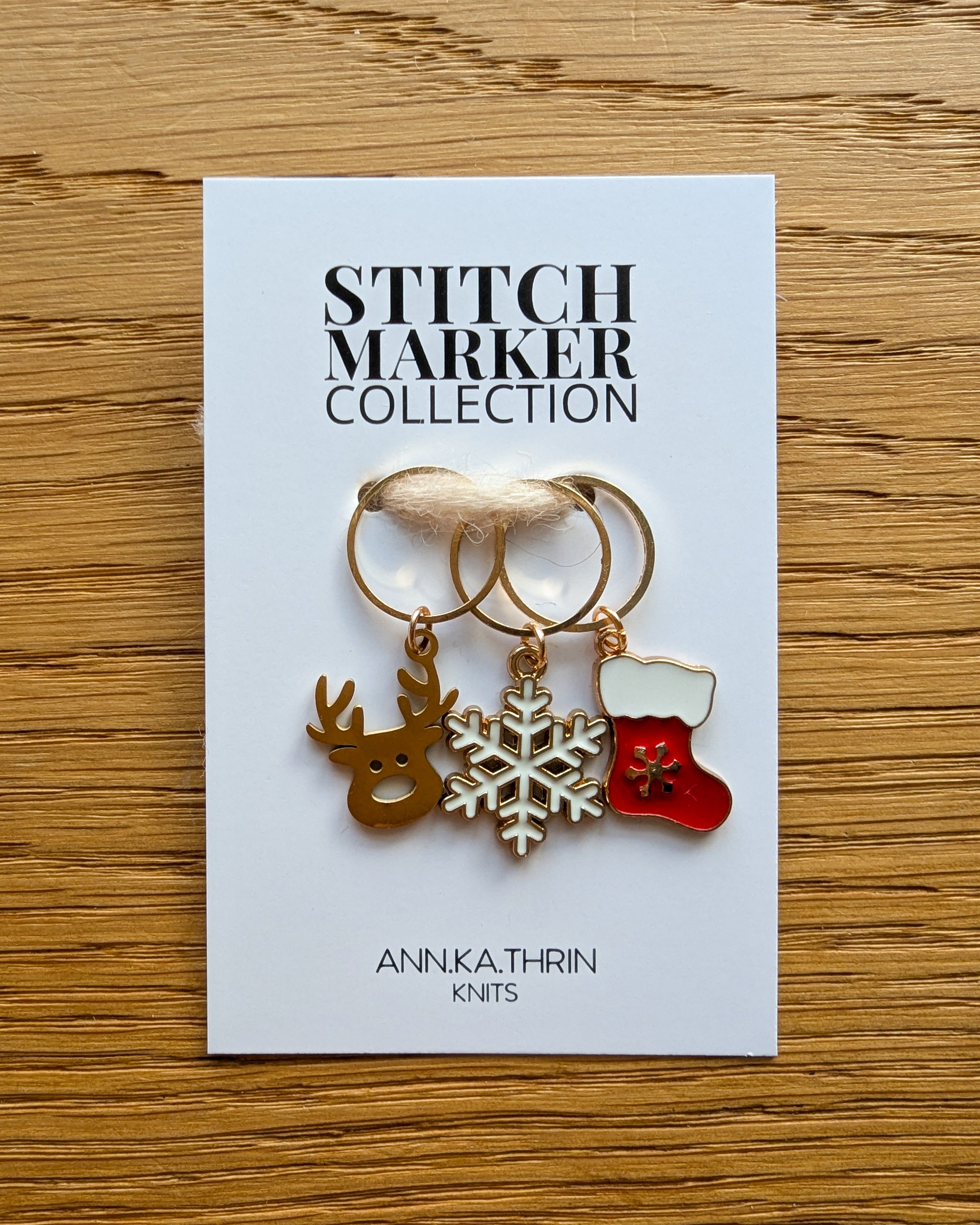 CHRISTMAS stitch marker set