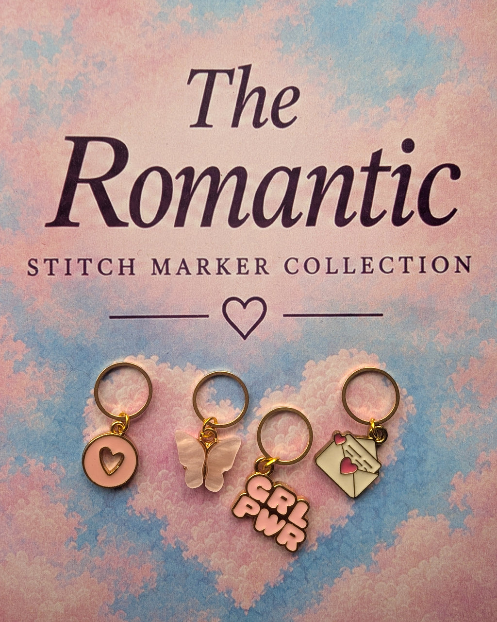 The Romantic stitch marker set