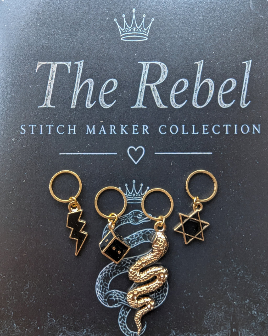 The Rebell stitch marker set